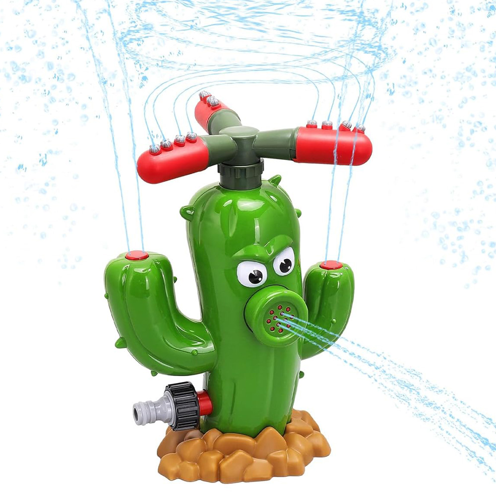 Sprinkler Splash Pad - Su Püskürtme Oyuncak Kaktüs Yağmurlama Sistemi