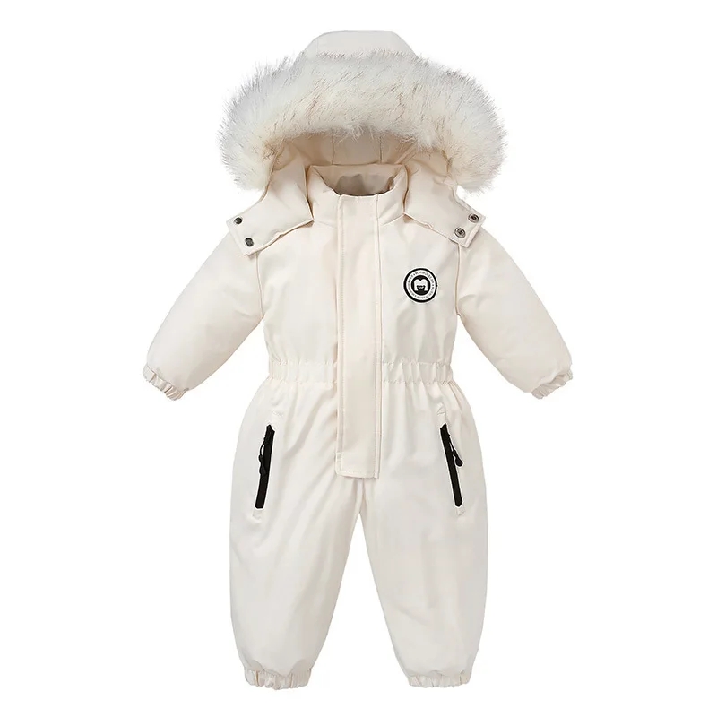 Kids Outdoor Jumpsuit - 2-5 Yaş Çocuklar İçin Kışlık Kalın