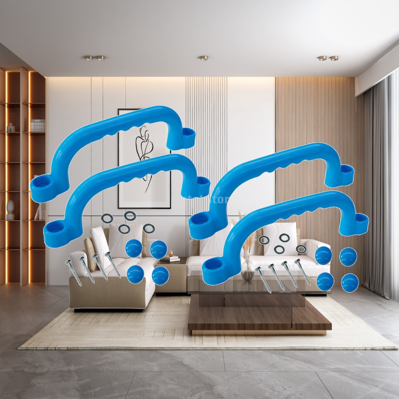 Kids Outdoor Frame - 4x Tırmanma Çerçevesi Kolları Çocuklar için