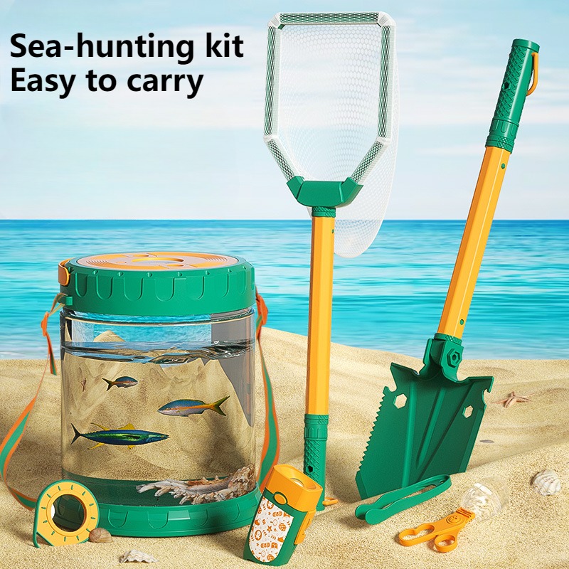 Kids Outdoor Adventure - Deniz seti çocuk oyuncakları yakalamak plaj