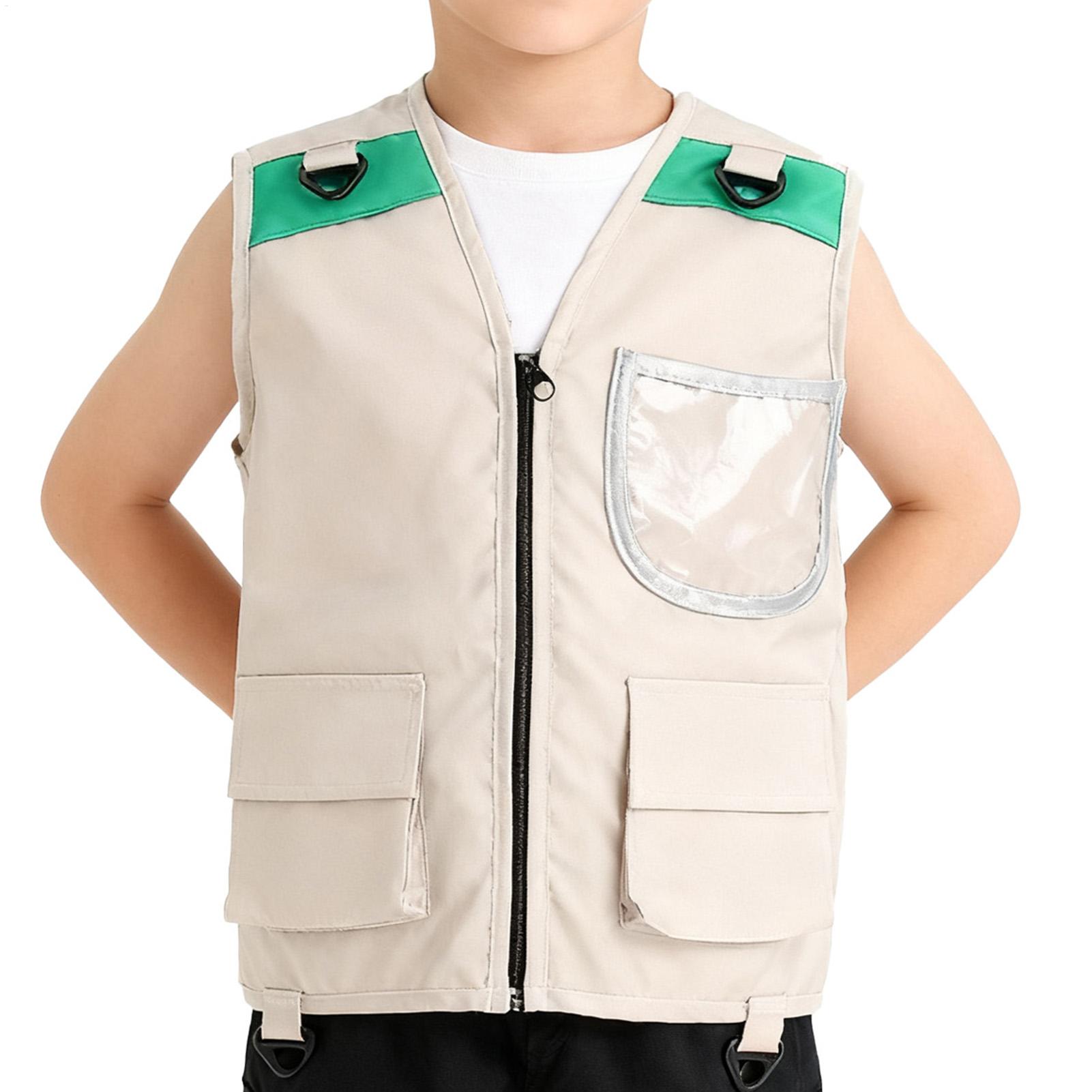 Kids Outdoor Vest - Çocuklar için Kaşif Yeleği Kostümü Safari