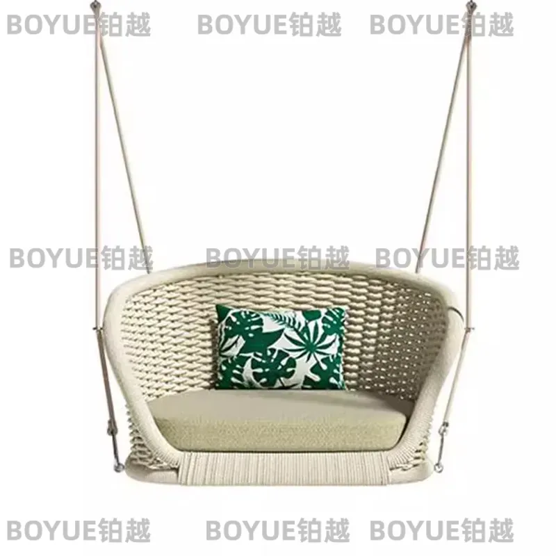 Kids Outdoor Hammock Chair - Rattan Asılı Salıncak Sandalye, Dış Mekan