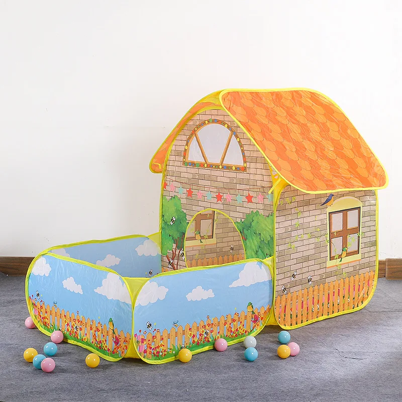 Kids Outdoor Play Tent - Portatif Katlanabilir Çocuk Oyun Çadırı, Avlu