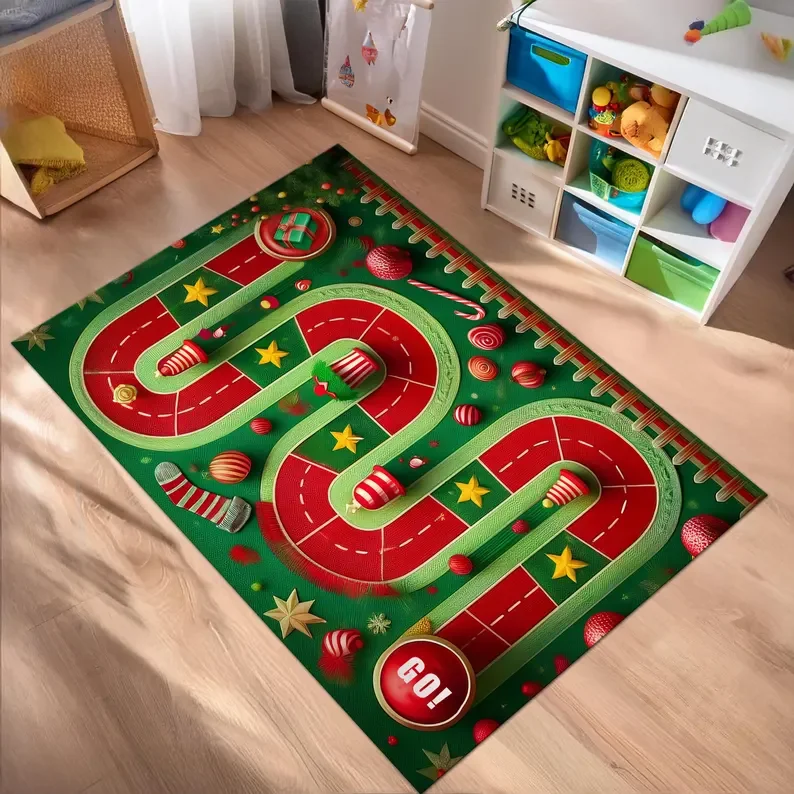 Kids Outdoor Xmas Gifts - Çocuklar için Noel Hediyesi Yol Halısı