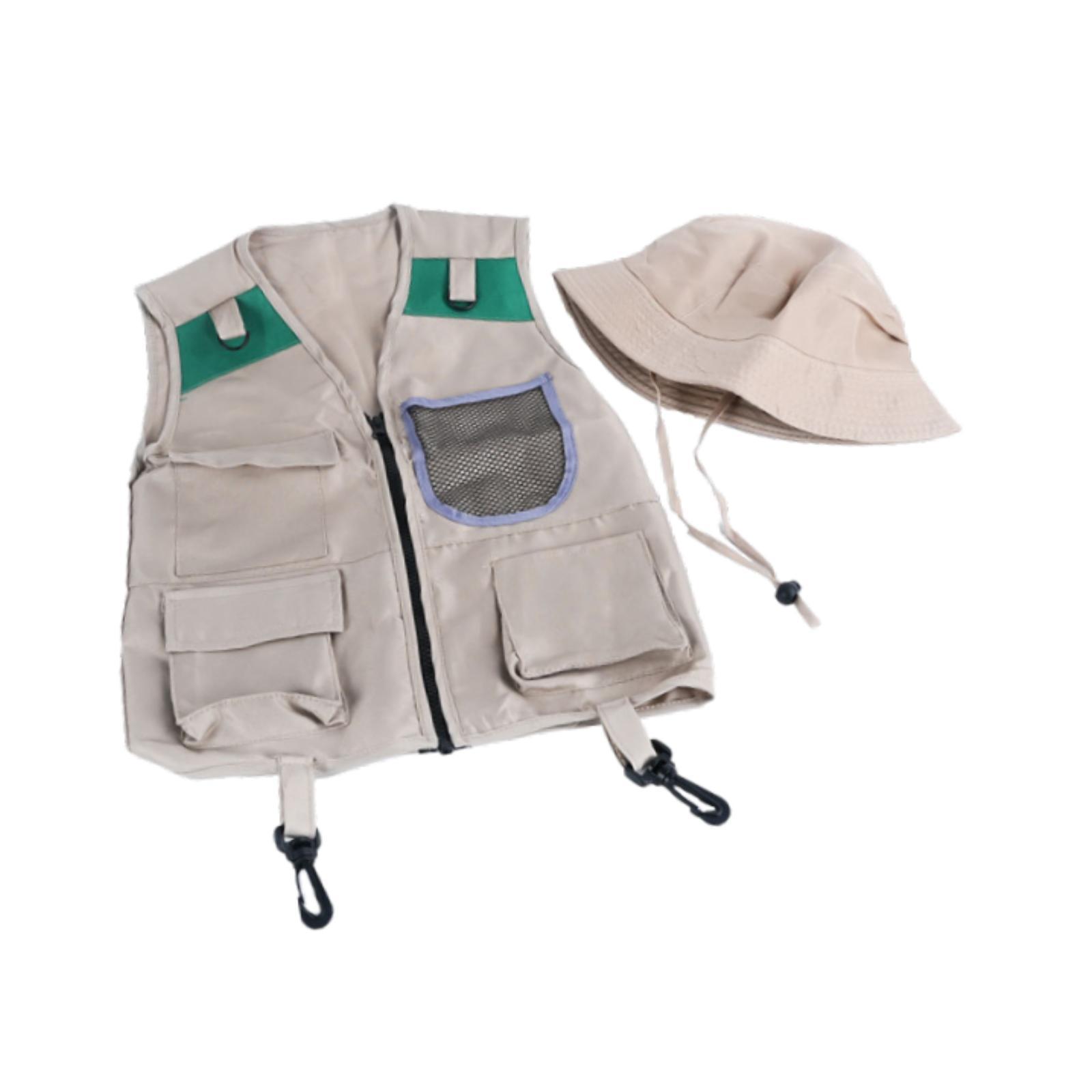 Çocuk Kaşif Yeleği ve Şapka Ko - Kids Outdoor Vest incelemesi ve fiyatı