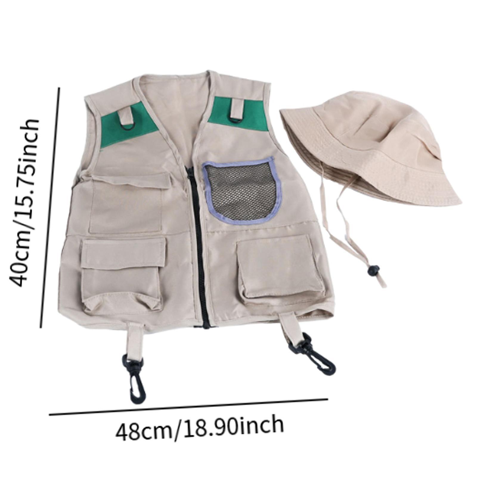 Çocuk Kaşif Yeleği ve Şapka Ko - Kids Outdoor Vest incelemesi ve fiyatı