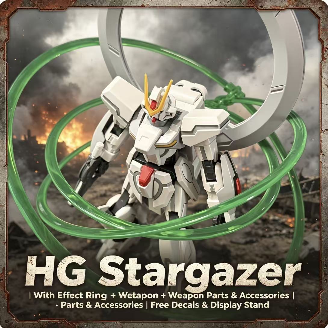 47 HG Stargazer Mecha, Efekt H - Bandai Model Gundam Hg incelemesi ve fiyatı