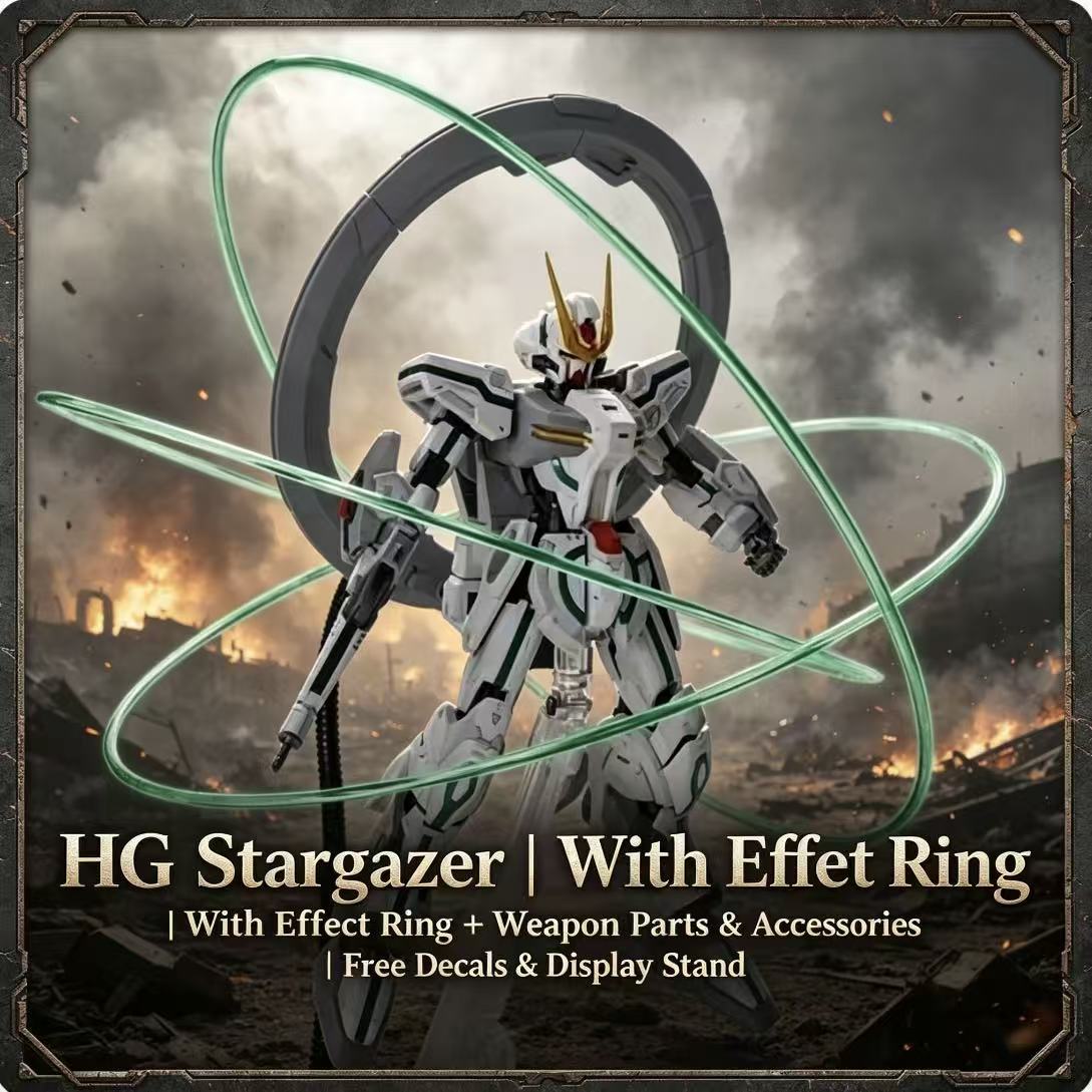 47 HG Stargazer Mecha, Efekt H - Bandai Model Gundam Hg incelemesi ve fiyatı