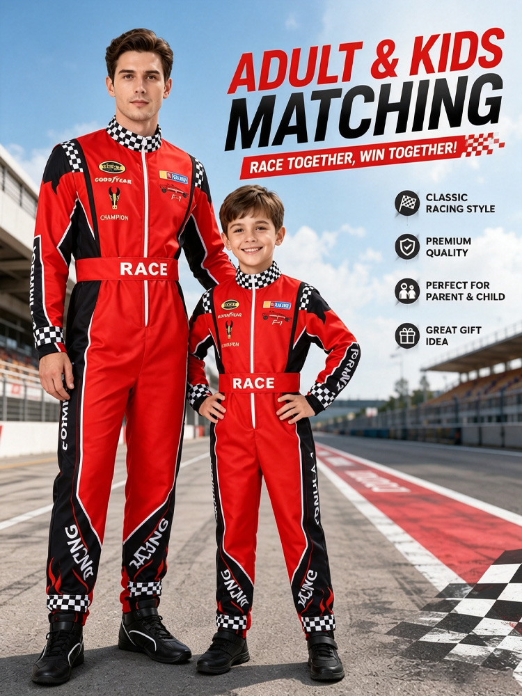 Yetişkin Yarış Kıyafetleri Çoc - Kids Outdoor Karting incelemesi ve fiyatı