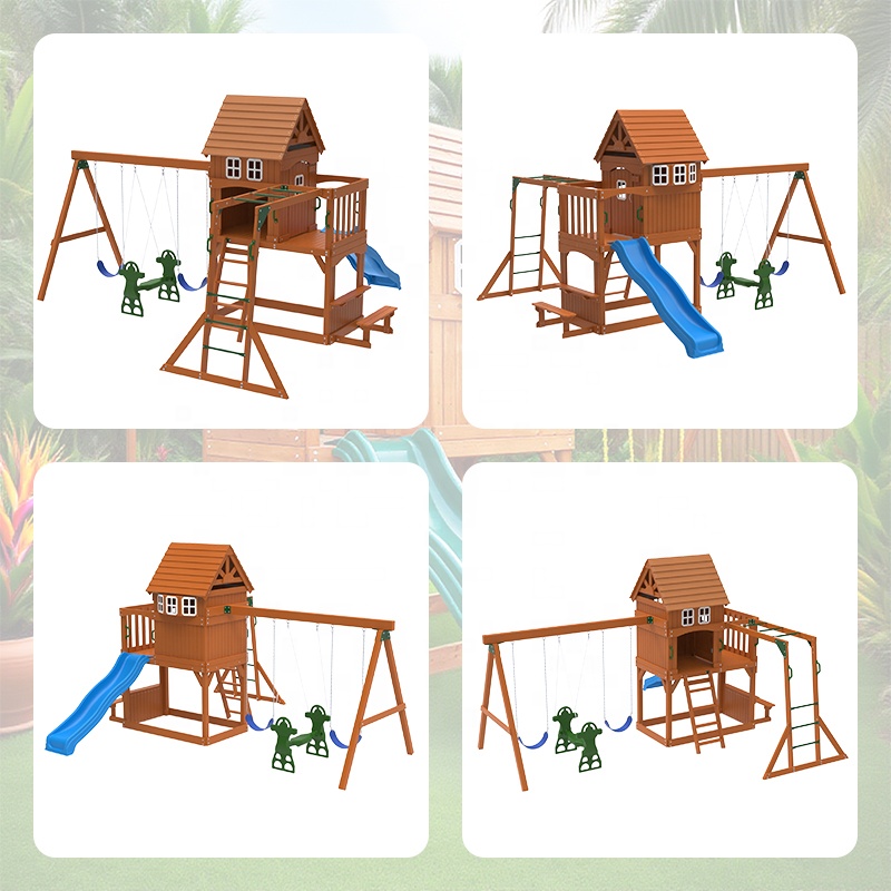 Büyük Açık Hava Eğlence Ekipma - Kids Outdoor Swing Set incelemesi ve fiyatı