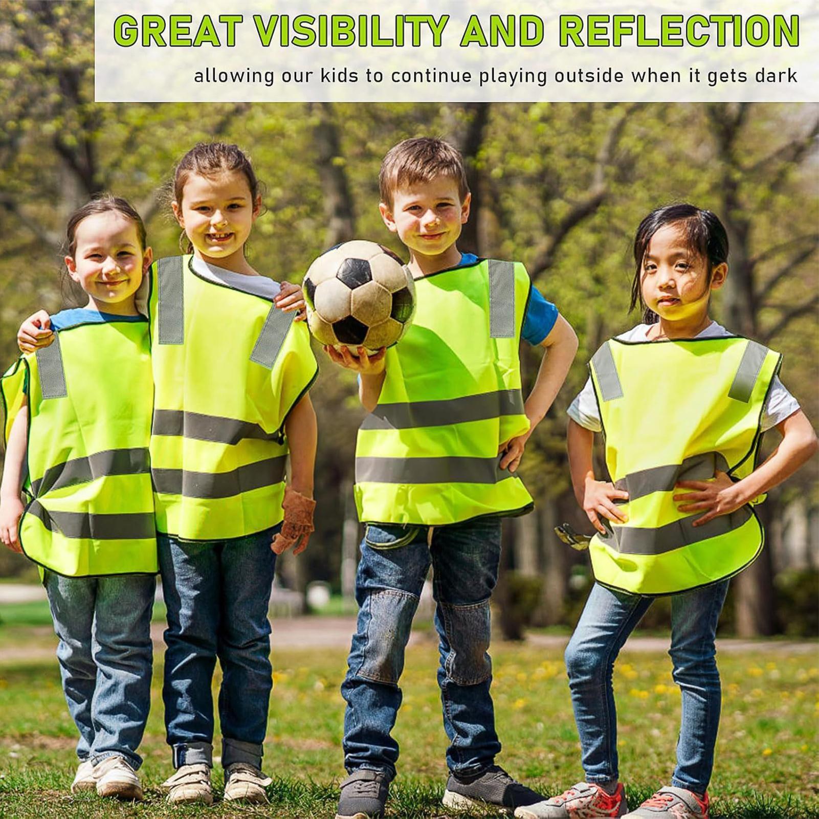 10 adet Çocuklar Yansıtıcı Güv - Kids Outdoor Vest incelemesi ve fiyatı