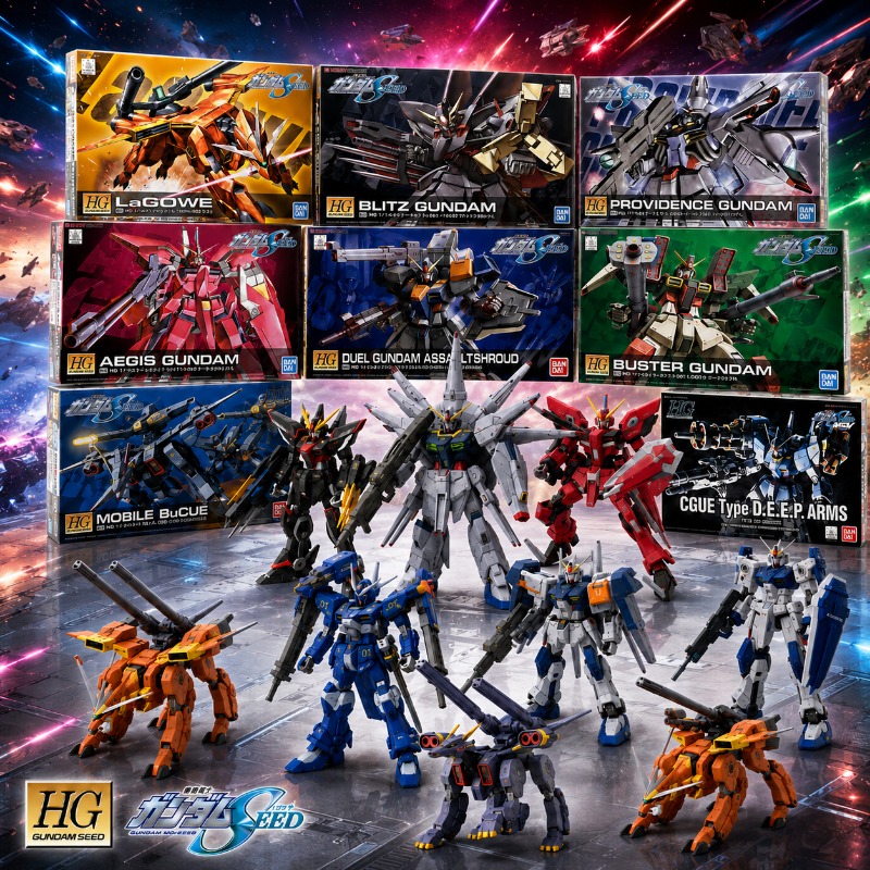 Bandai HG SEED 1/144 Blitz Aeg - Bandai Model Gundam Hg incelemesi ve fiyatı