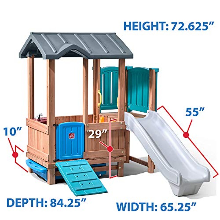 Ormanlık Macera Oyun Evi ve Ka - Kids Outdoor Swing Set incelemesi ve fiyatı