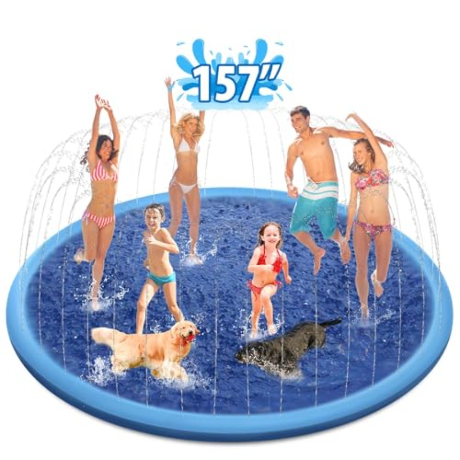 Çocuklar ve köpekler için açık - Sprinkler Splash Pad incelemesi ve fiyatı