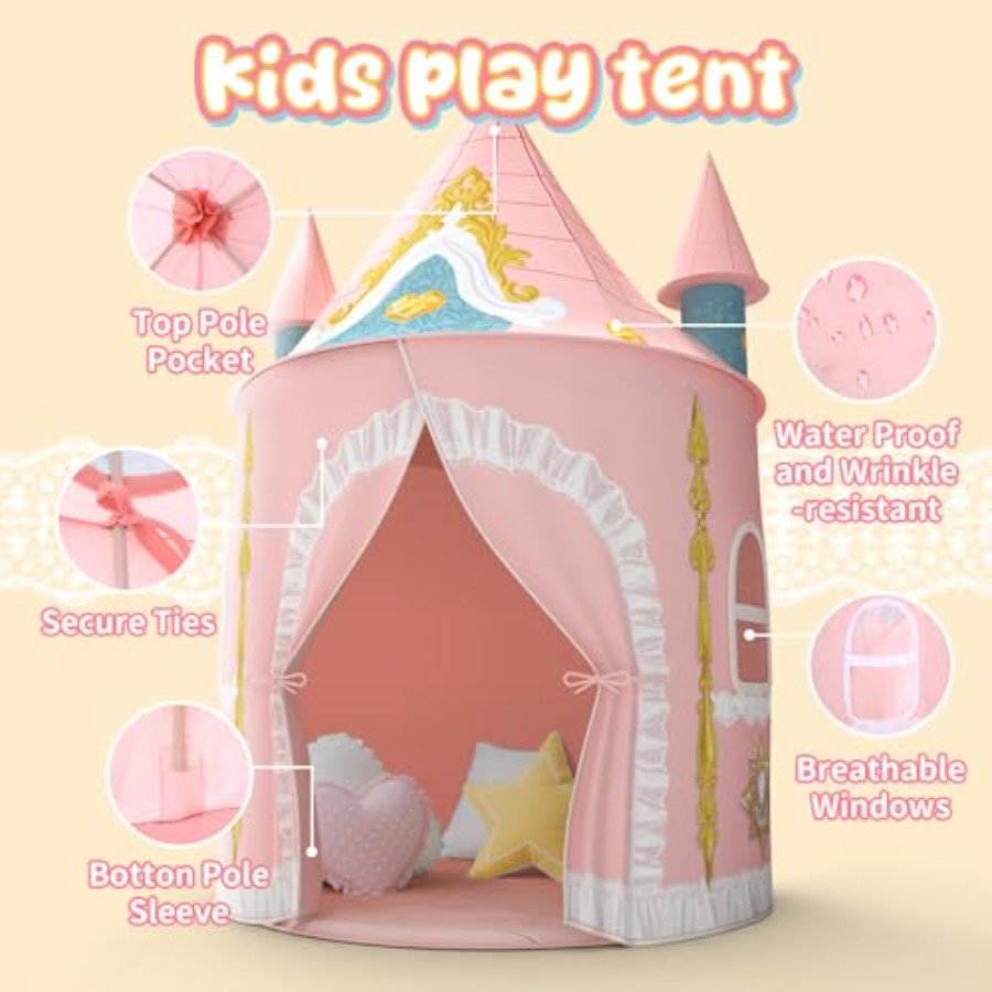 3-8 yaş arası çocuklar için iç - Kids Outdoor Play Tent incelemesi ve fiyatı
