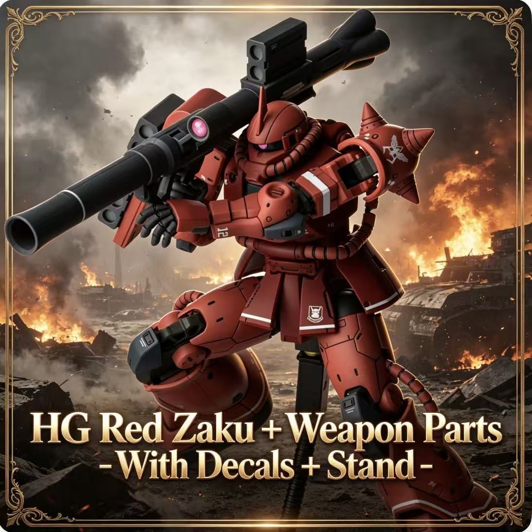 024HG Char'ın Özel Eski Tip Kı - Bandai Model Gundam Hg incelemesi ve fiyatı