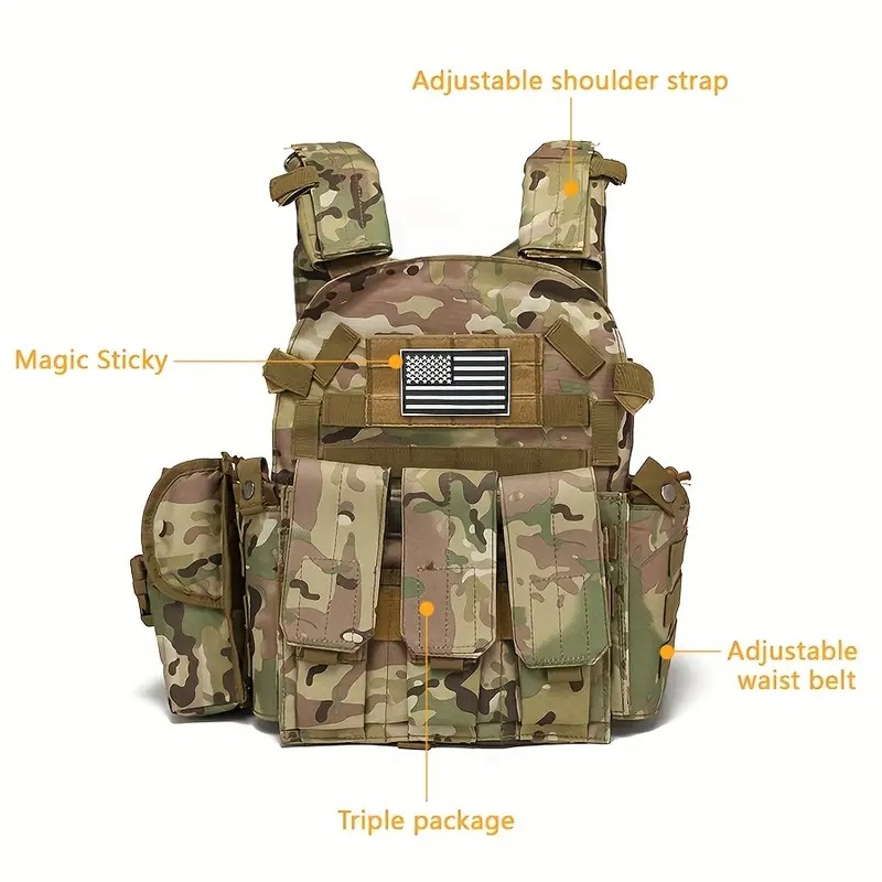 Çocuk Kamuflaj Taktik Yelek Na - Kids Outdoor Vest incelemesi ve fiyatı