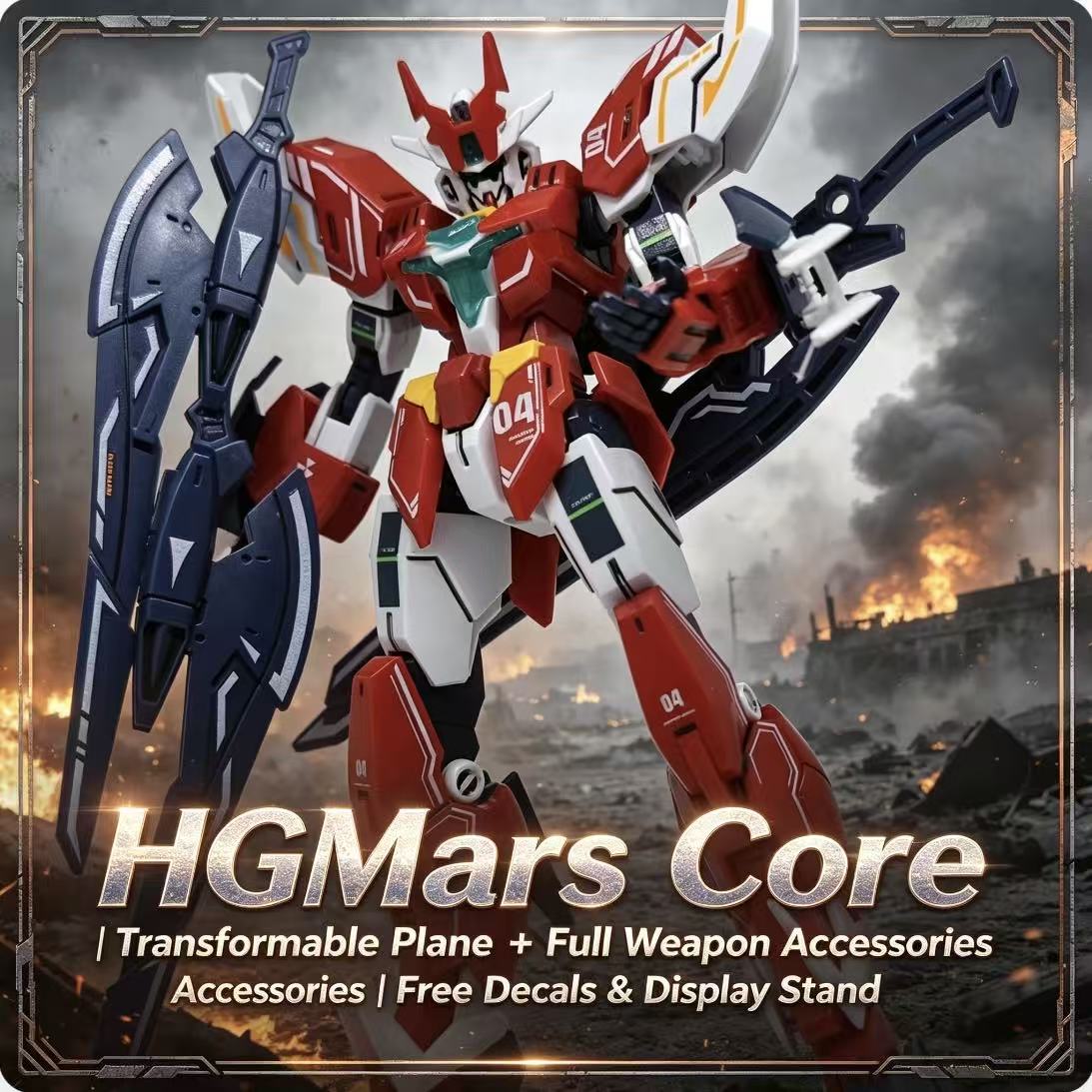 008A HG 1/144 Mars Core Warrio - Bandai Model Gundam Hg incelemesi ve fiyatı