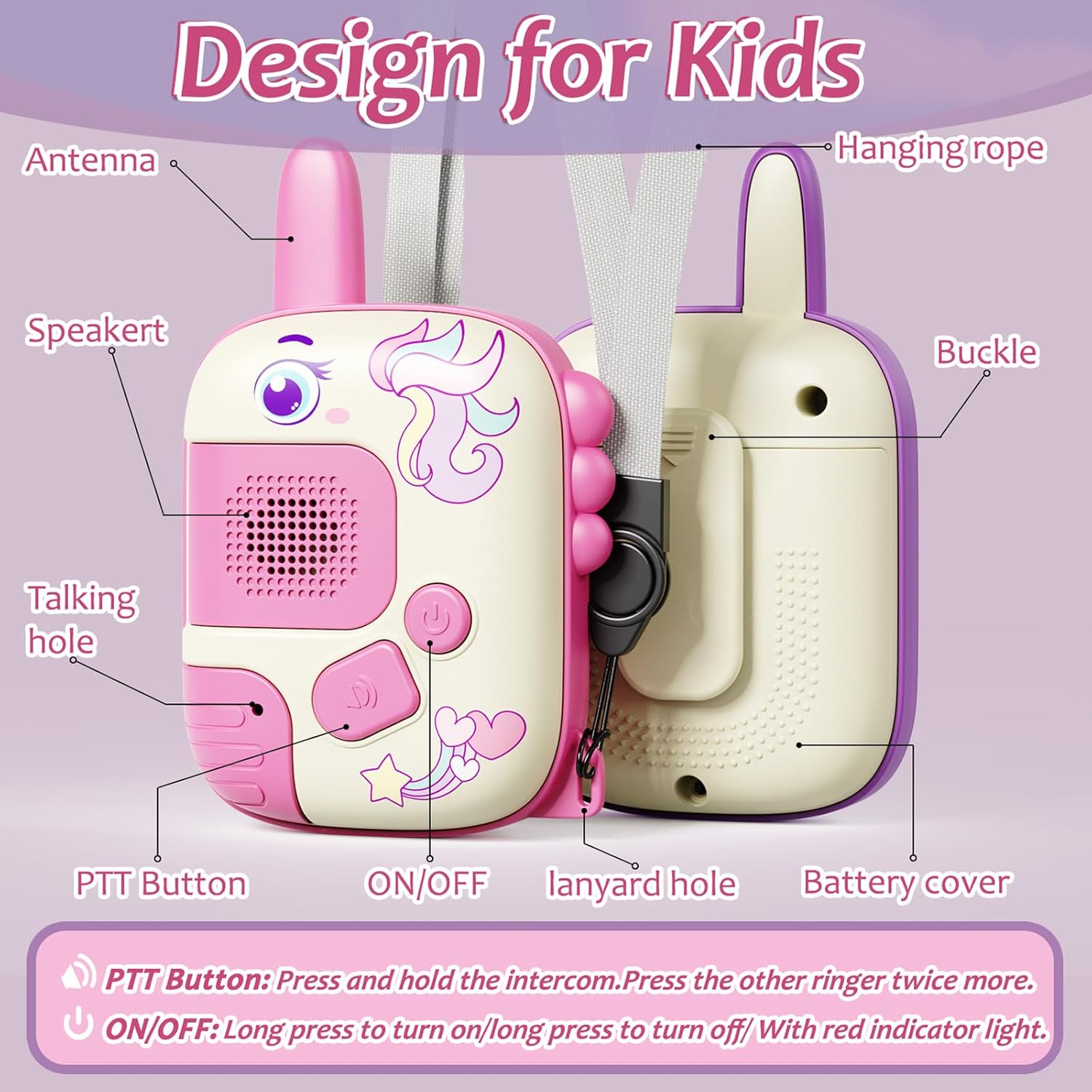 Çocuklar için 2PCS Walkie Talk - Kids Outdoor Xmas Gifts incelemesi ve fiyatı